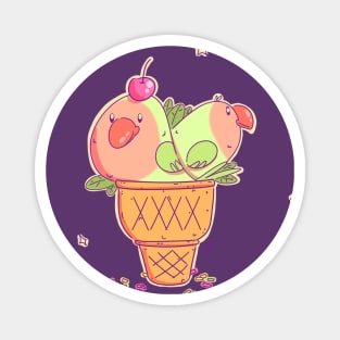 Mango Ice Scream Birbs Magnet